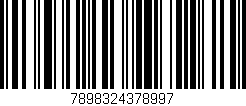 Código de barras (EAN, GTIN, SKU, ISBN): '7898324378997'