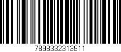 Código de barras (EAN, GTIN, SKU, ISBN): '7898332313911'
