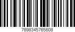 Código de barras (EAN, GTIN, SKU, ISBN): '7898345765608'