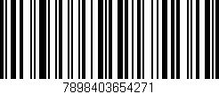 Código de barras (EAN, GTIN, SKU, ISBN): '7898403654271'
