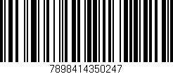 Código de barras (EAN, GTIN, SKU, ISBN): '7898414350247'