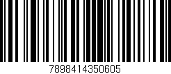Código de barras (EAN, GTIN, SKU, ISBN): '7898414350605'