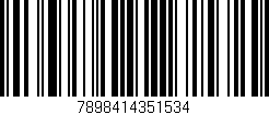 Código de barras (EAN, GTIN, SKU, ISBN): '7898414351534'