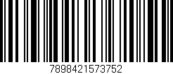 Código de barras (EAN, GTIN, SKU, ISBN): '7898421573752'