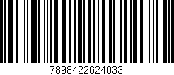 Código de barras (EAN, GTIN, SKU, ISBN): '7898422624033'