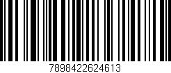 Código de barras (EAN, GTIN, SKU, ISBN): '7898422624613'