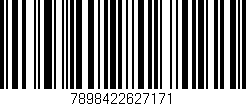 Código de barras (EAN, GTIN, SKU, ISBN): '7898422627171'