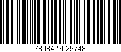 Código de barras (EAN, GTIN, SKU, ISBN): '7898422629748'