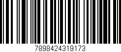 Código de barras (EAN, GTIN, SKU, ISBN): '7898424319173'