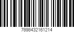 Código de barras (EAN, GTIN, SKU, ISBN): '7898432161214'