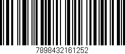 Código de barras (EAN, GTIN, SKU, ISBN): '7898432161252'