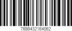 Código de barras (EAN, GTIN, SKU, ISBN): '7898432164062'