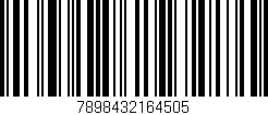 Código de barras (EAN, GTIN, SKU, ISBN): '7898432164505'