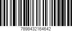 Código de barras (EAN, GTIN, SKU, ISBN): '7898432164642'