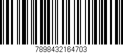 Código de barras (EAN, GTIN, SKU, ISBN): '7898432164703'