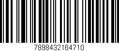 Código de barras (EAN, GTIN, SKU, ISBN): '7898432164710'
