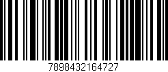 Código de barras (EAN, GTIN, SKU, ISBN): '7898432164727'