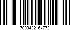 Código de barras (EAN, GTIN, SKU, ISBN): '7898432164772'