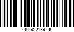 Código de barras (EAN, GTIN, SKU, ISBN): '7898432164789'