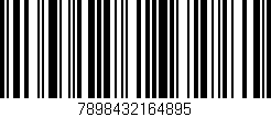 Código de barras (EAN, GTIN, SKU, ISBN): '7898432164895'