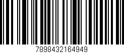 Código de barras (EAN, GTIN, SKU, ISBN): '7898432164949'