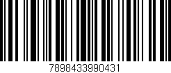 Código de barras (EAN, GTIN, SKU, ISBN): '7898433990431'