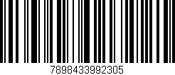 Código de barras (EAN, GTIN, SKU, ISBN): '7898433992305'