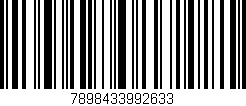 Código de barras (EAN, GTIN, SKU, ISBN): '7898433992633'