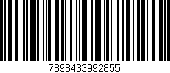 Código de barras (EAN, GTIN, SKU, ISBN): '7898433992855'