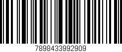 Código de barras (EAN, GTIN, SKU, ISBN): '7898433992909'