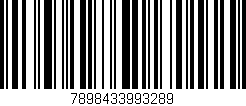 Código de barras (EAN, GTIN, SKU, ISBN): '7898433993289'