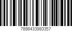 Código de barras (EAN, GTIN, SKU, ISBN): '7898433993357'