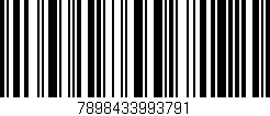 Código de barras (EAN, GTIN, SKU, ISBN): '7898433993791'