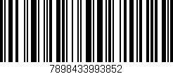 Código de barras (EAN, GTIN, SKU, ISBN): '7898433993852'