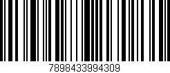 Código de barras (EAN, GTIN, SKU, ISBN): '7898433994309'