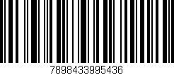 Código de barras (EAN, GTIN, SKU, ISBN): '7898433995436'