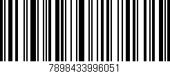 Código de barras (EAN, GTIN, SKU, ISBN): '7898433996051'