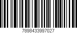 Código de barras (EAN, GTIN, SKU, ISBN): '7898433997027'
