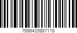 Código de barras (EAN, GTIN, SKU, ISBN): '7898433997119'