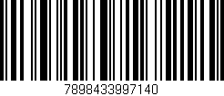 Código de barras (EAN, GTIN, SKU, ISBN): '7898433997140'