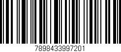 Código de barras (EAN, GTIN, SKU, ISBN): '7898433997201'
