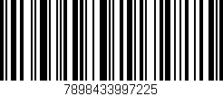 Código de barras (EAN, GTIN, SKU, ISBN): '7898433997225'