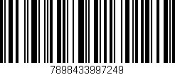 Código de barras (EAN, GTIN, SKU, ISBN): '7898433997249'