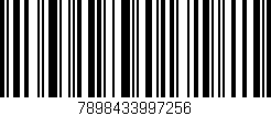 Código de barras (EAN, GTIN, SKU, ISBN): '7898433997256'
