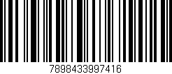 Código de barras (EAN, GTIN, SKU, ISBN): '7898433997416'