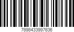Código de barras (EAN, GTIN, SKU, ISBN): '7898433997836'