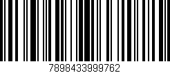 Código de barras (EAN, GTIN, SKU, ISBN): '7898433999762'