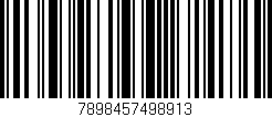 Código de barras (EAN, GTIN, SKU, ISBN): '7898457498913'