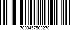 Código de barras (EAN, GTIN, SKU, ISBN): '7898457508278'