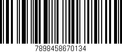 Código de barras (EAN, GTIN, SKU, ISBN): '7898458670134'